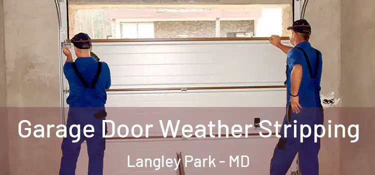  Garage Door Weather Stripping Langley Park - MD